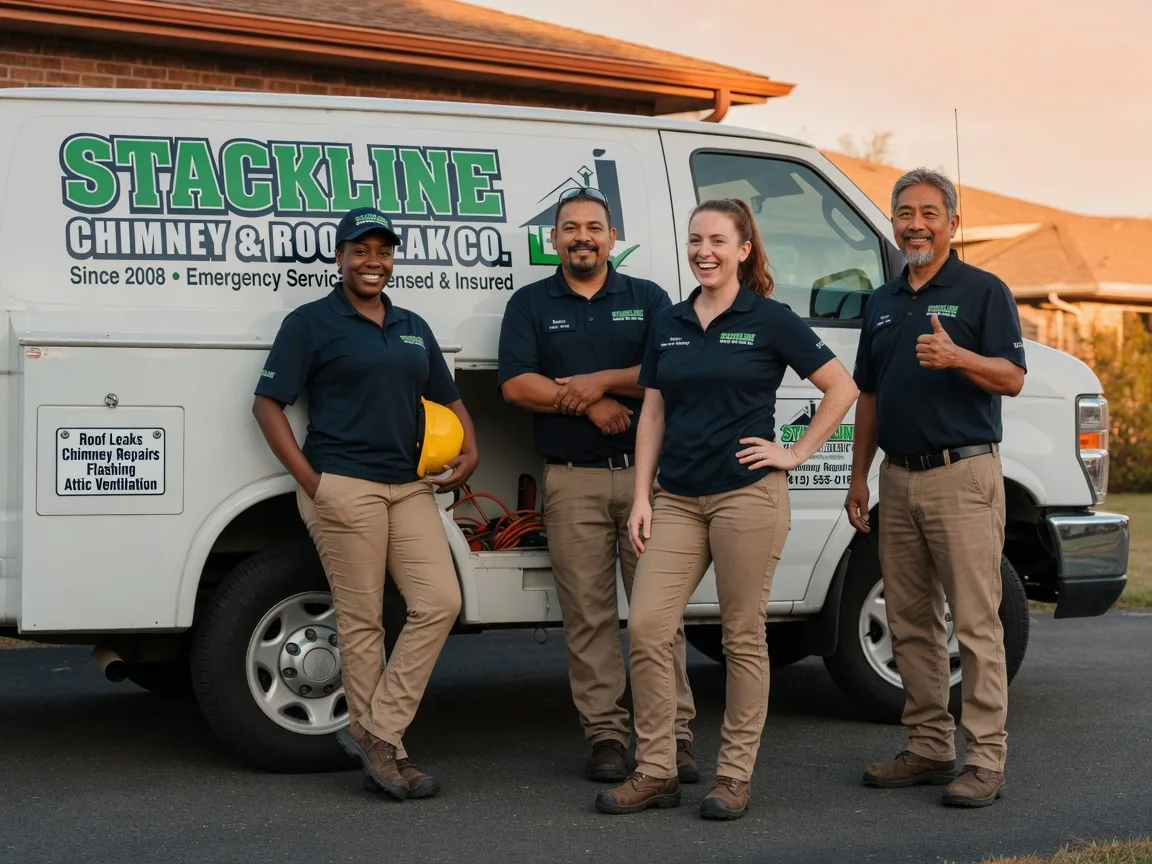Chimney flashing repair company in Marquette, IA